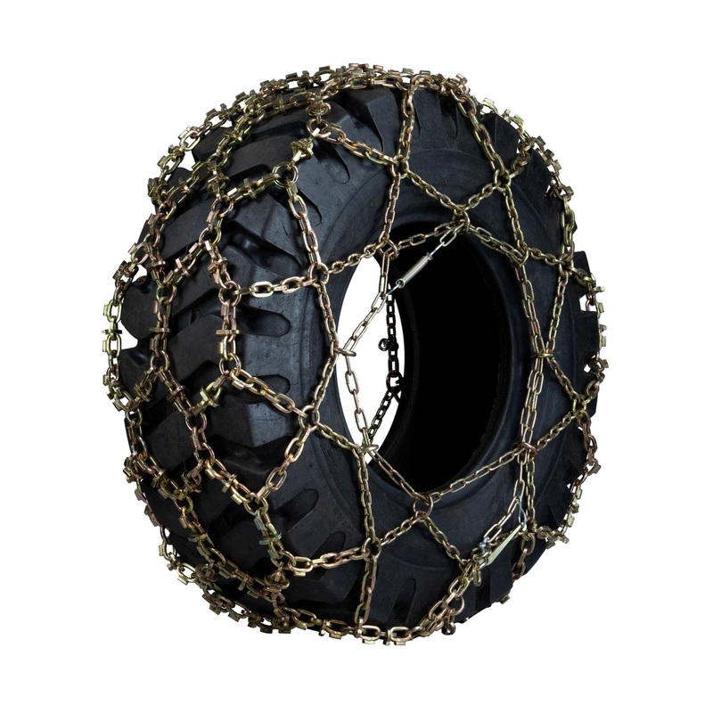 20.5-25 Quality Chain Loader-Grader WBSQ Double Diamond Pattern Alloy (With Wear Bar) – 1 Pair
