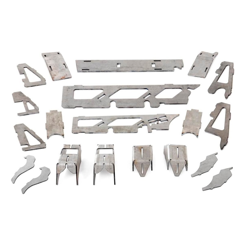 Axle Truss and C-Gusset | Combo | Dana 30 | Jeep Wrangler JK/Wrangler Unlimited (07-18)