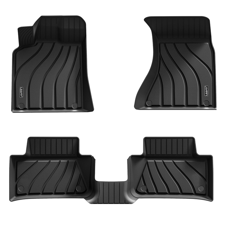 Fit for 2014-2025 Porsche Macan Custom Floor Mats TPE Material 1st & 2nd Row