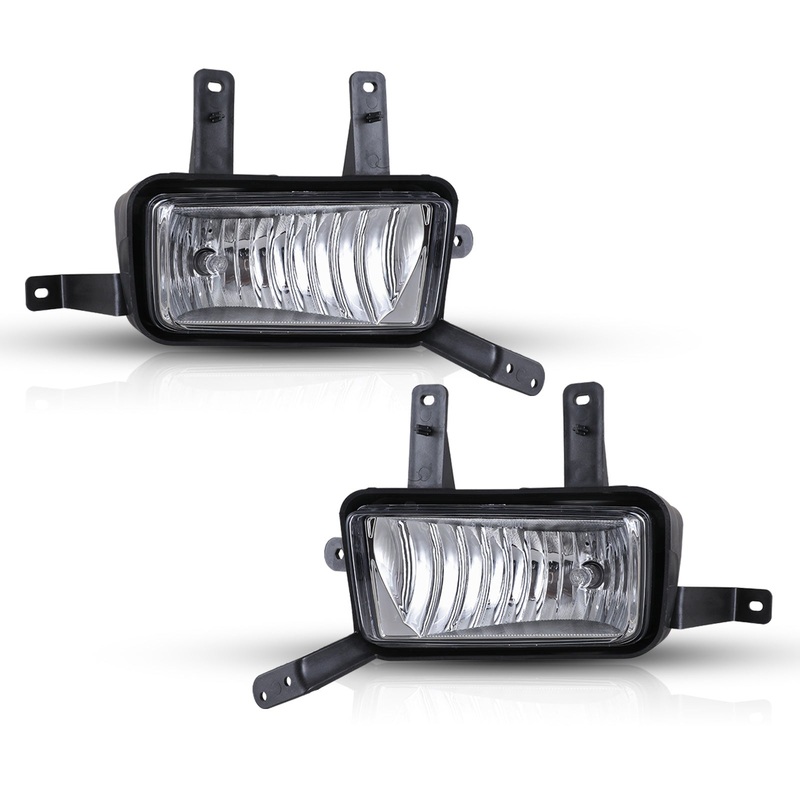 For 2015-2020 Chevrolet Suburban/2018-2019 Chevrolet Suburban 3500 HD/2015-2020 Chevrolet Tahoe – Chrome/ Clear