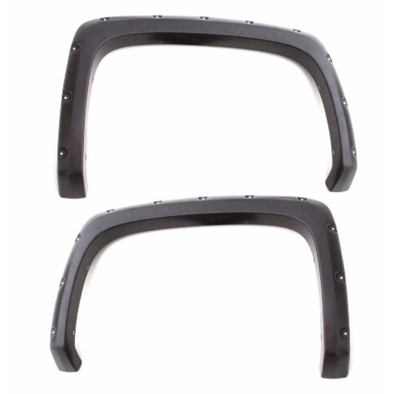 RealTruck Lund RX108T Elite Series Rivet Style Fender Flare (Textured Finish, 4pc Set)