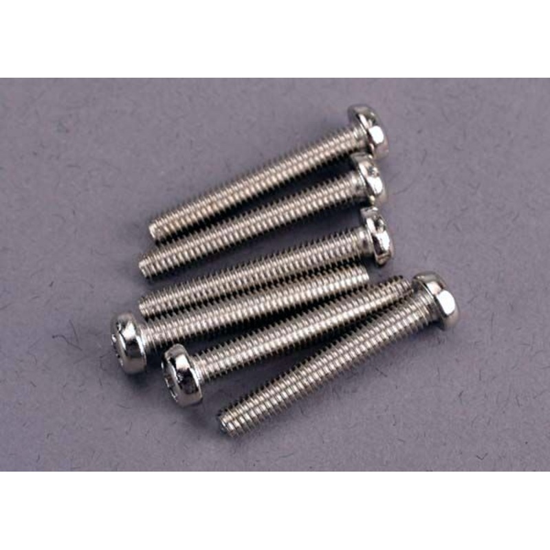 Traxxas screws round-head 3x20mm (6)