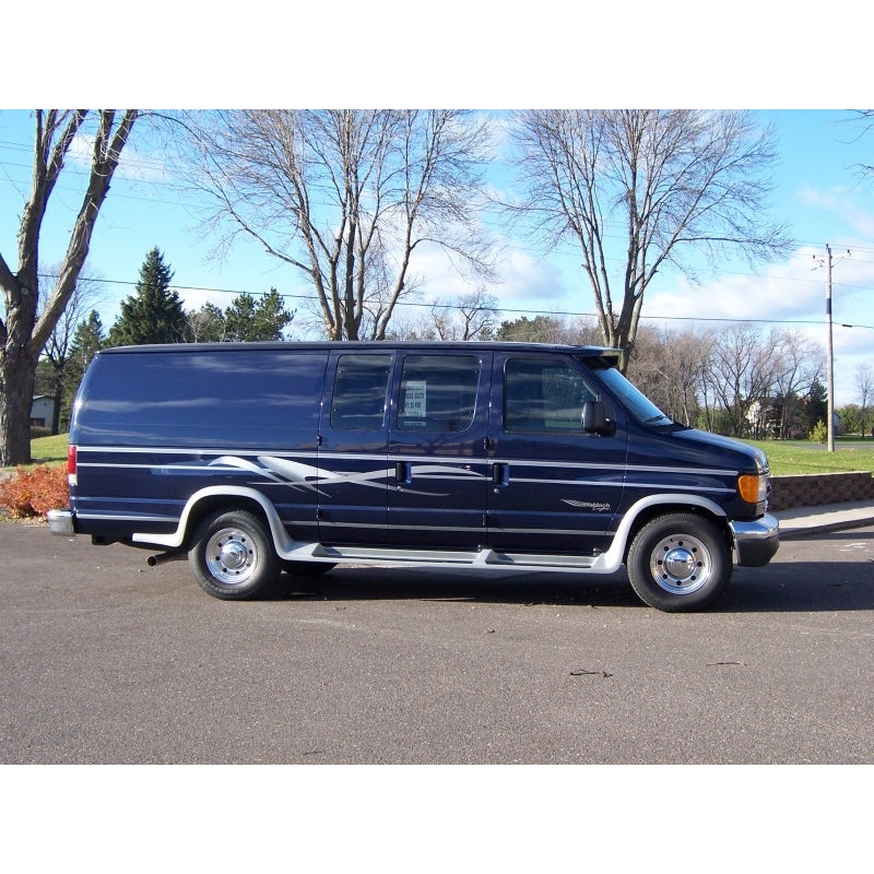 Waldoch Full Length Flare Boards For Ford E Series Vans 26001