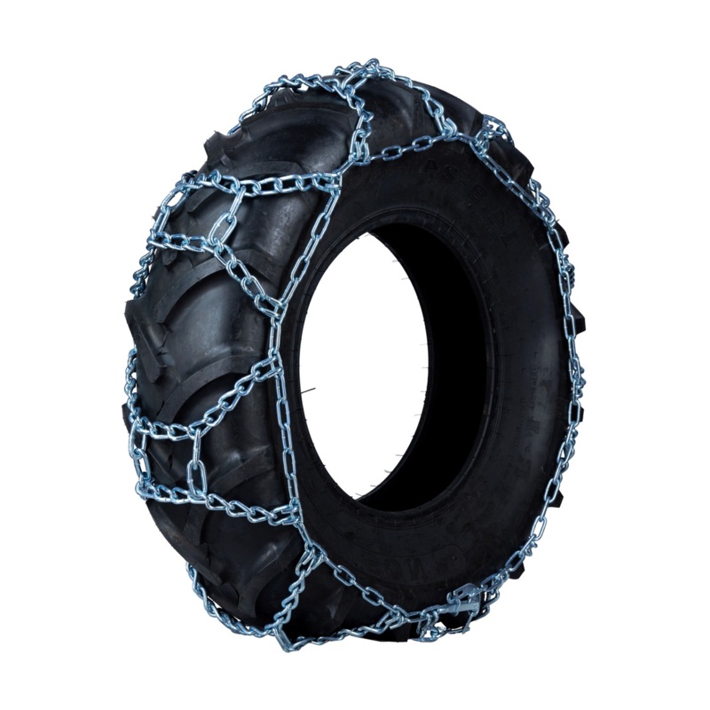 12.5-18 Quality Chain Duo Grip Light Weight Round Alloy H-Pattern 7mm – 1 Pair