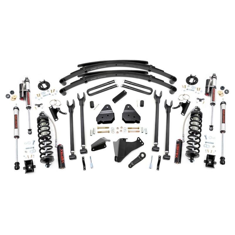 6 Inch Lift Kit | Diesel | 4 Link | RR Spring | C/O Vertex | Ford F-250/F-350 Super Duty (05-07)
