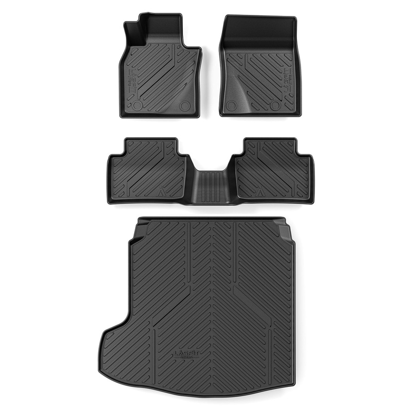 Fit for 2019-2025 Mazda Mazda3 All-weather Floor Mats, Fit Sedan Only