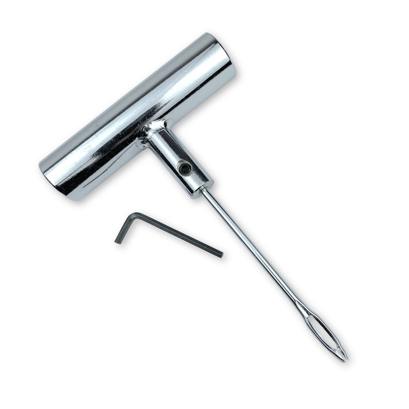 Metal T-Handle Split Eye Needle Tire Plug Repair Tool with Allen Wrench by TYK Industries