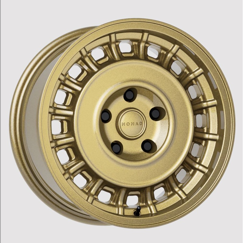 NOMAD WHEELS 502 ARVO – 15″ WHEELS (GOLD RUSH)