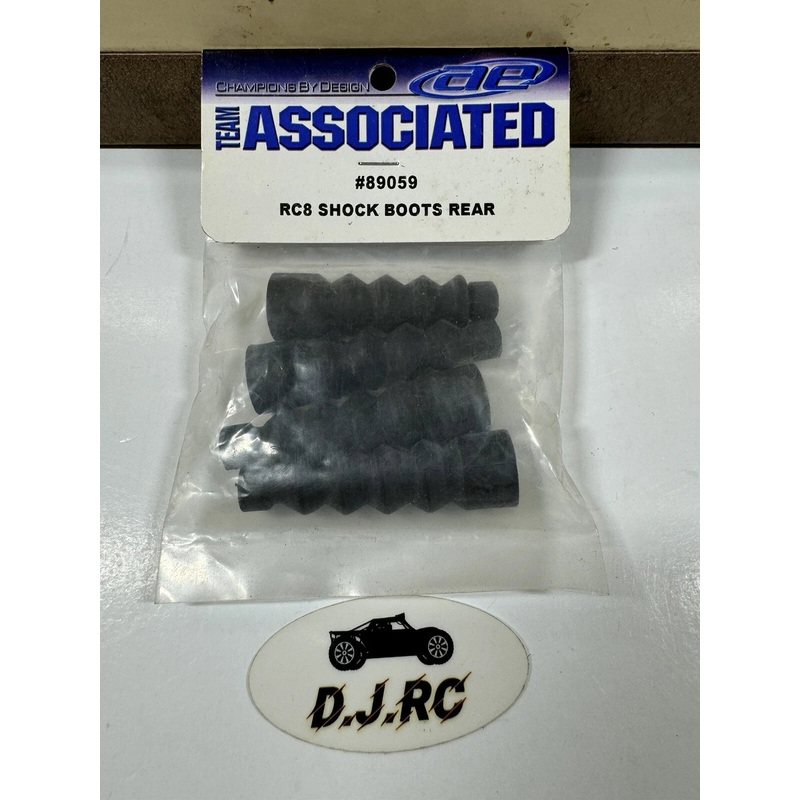 Team Associated RC8 Shock Boots Rear