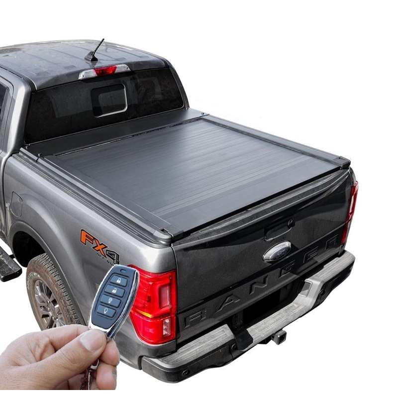 Tonneau Covers I SYNETICUSA 2019-2025 Ford Ranger ER-PRO Series Electric Retractable Tonneau Cover