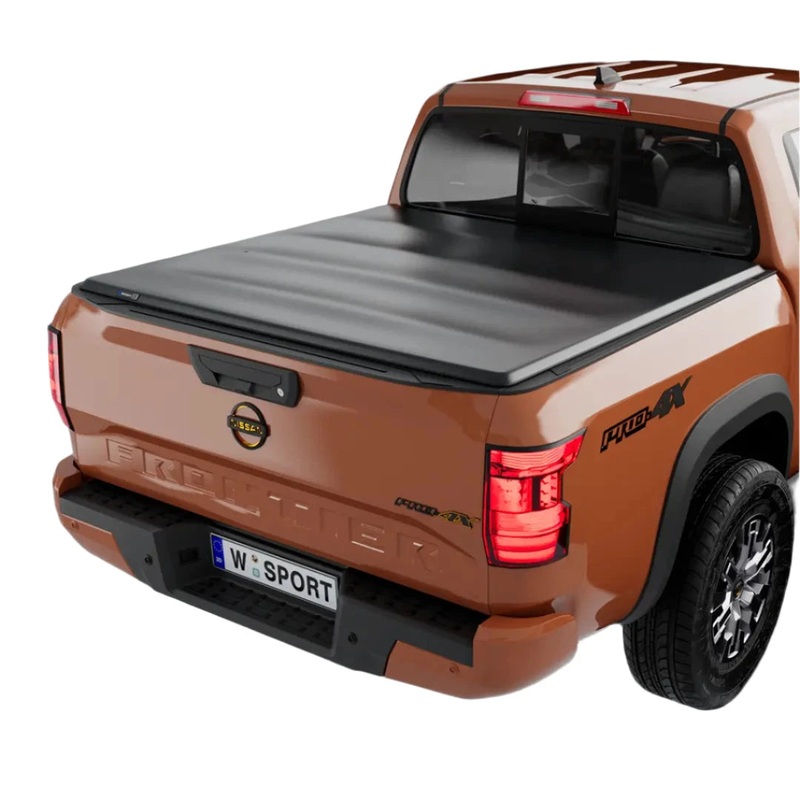 Tonneau Covers I WORKSPORT 2005-2025 Nissan Frontier SC3 Vinyl Trifold Soft Tonneau Cover (Fits Utility Rails Model only)