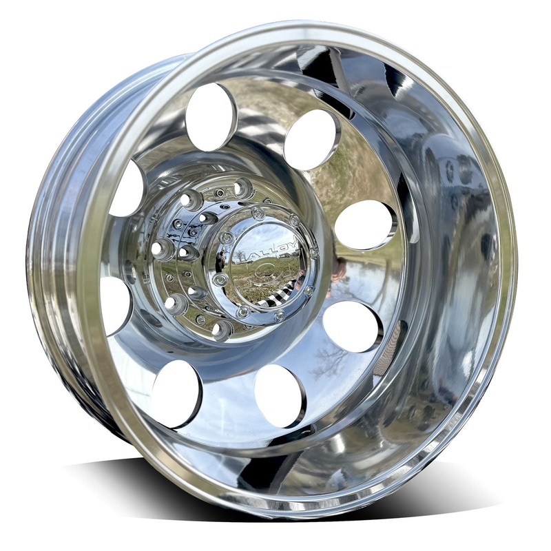 20″x8.25″ Ion Alloy Mirror Polished Rear (Multiple Bolt Patterns Available)