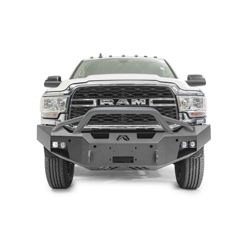 Fab Fours DR19-A4452-1 Premium Winch Front Bumper Fits 19-22 2500 3500