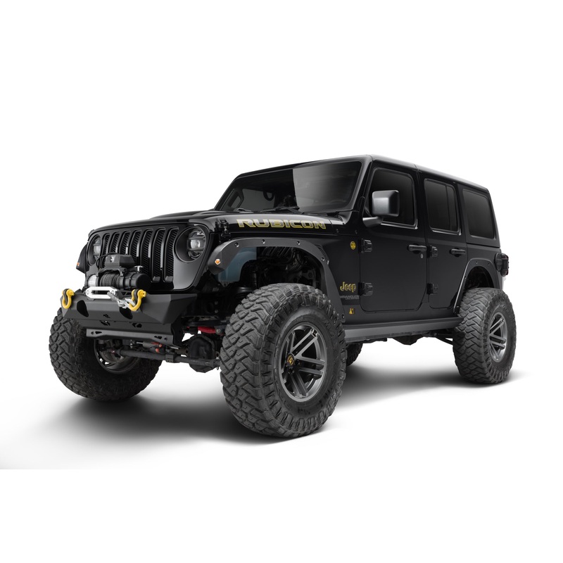 Trail Armor Fender Delete Kit for 18-22 Jeep Wrangler 2-dr4-dr 14096