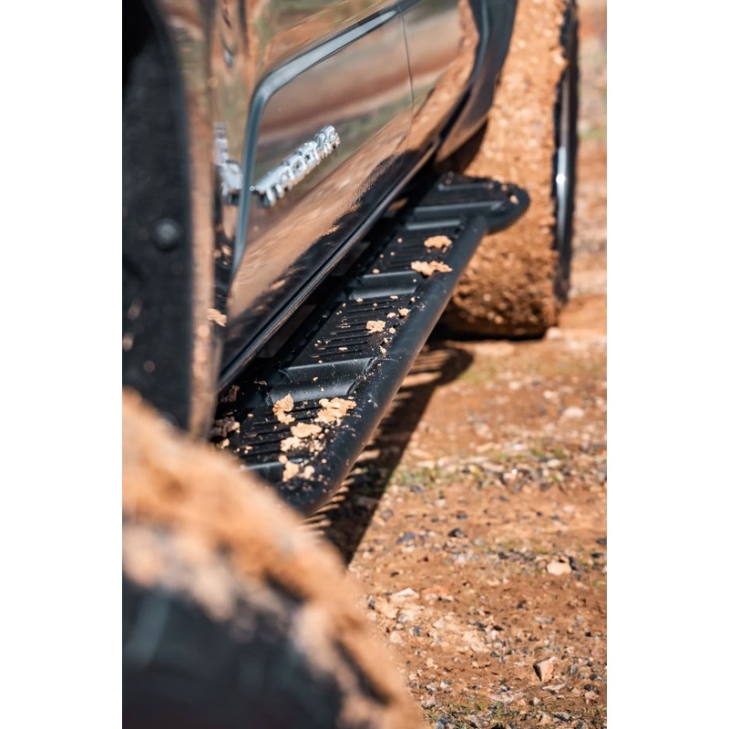 WESTCOTT DESIGNS 2024-2025 Toyota Tacoma 4WD Short Bed 0 Degree Angle Rock Sliders –  Black Powder Coated Finish