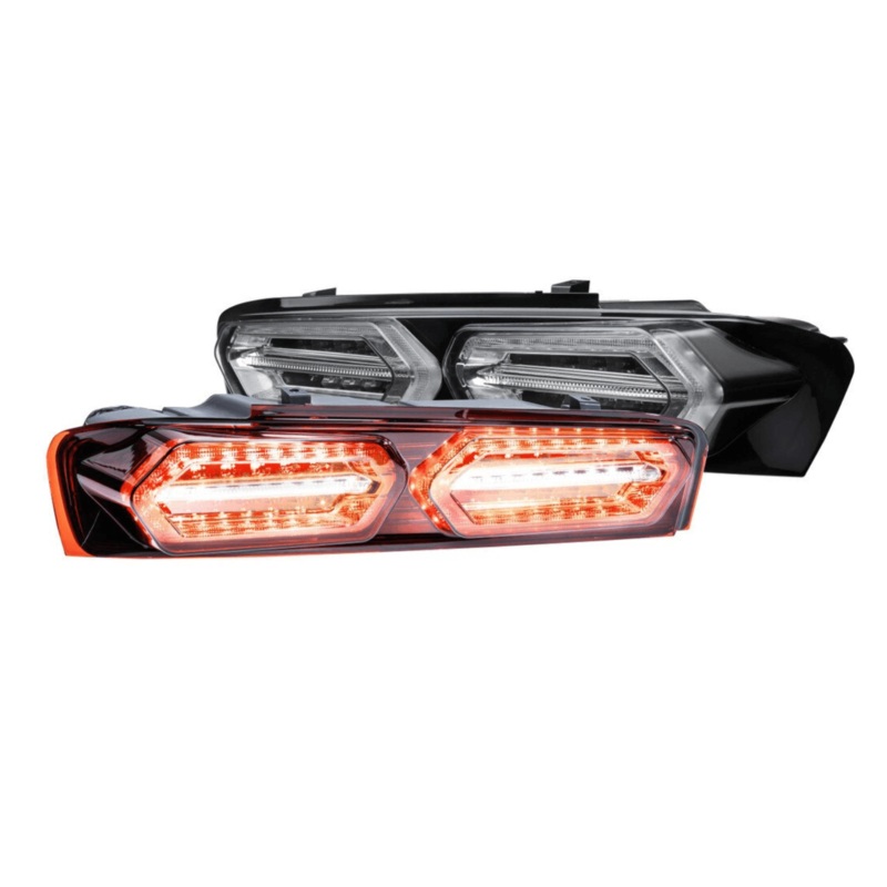 2016-2018 Chevrolet Camaro Morimoto XB LED FACELIFT Tail Lights (Smoked)
