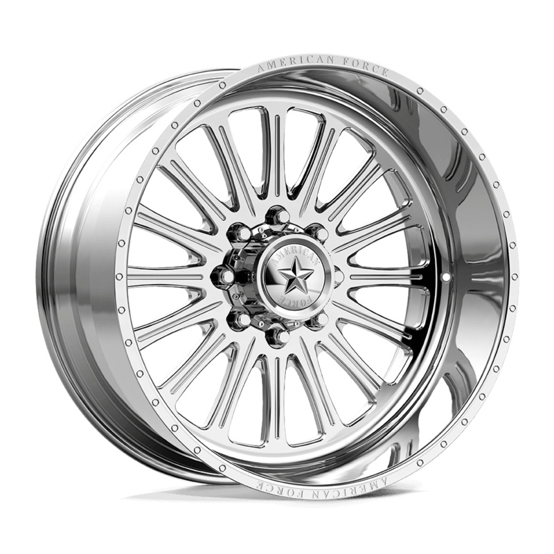22×12 American Force Lexar – 8×6.5 Lug Pattern – Polished (Set of 4)