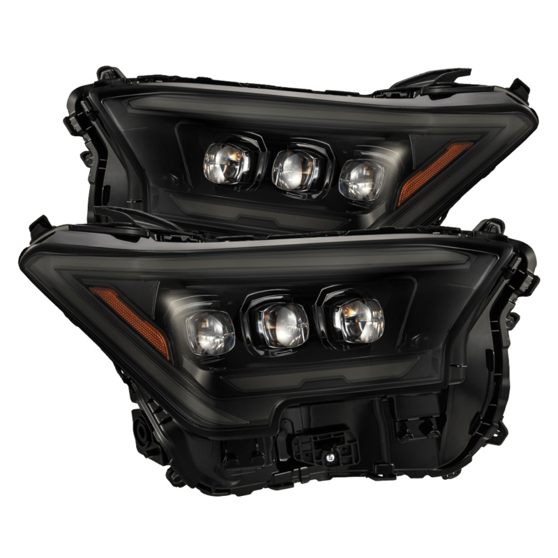 24-up Toyota Tacoma NOVA-Series LED Projector Headlights Alpha-Black