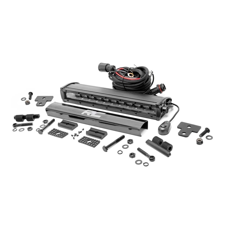 LED Light | Bumper Mount | 12″ Black Single Row | Can-Am Defender HD 8/HD 9/HD 10