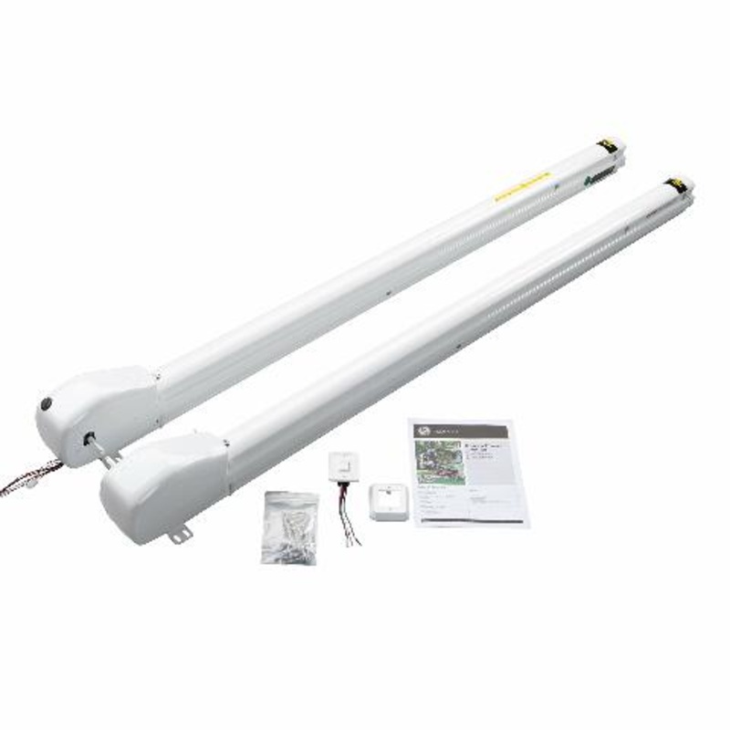 Solera 12V Smart Arm Awning Hardware Kit Compatible with 5th Wheel RVs and Travel Trailers – Standard – White