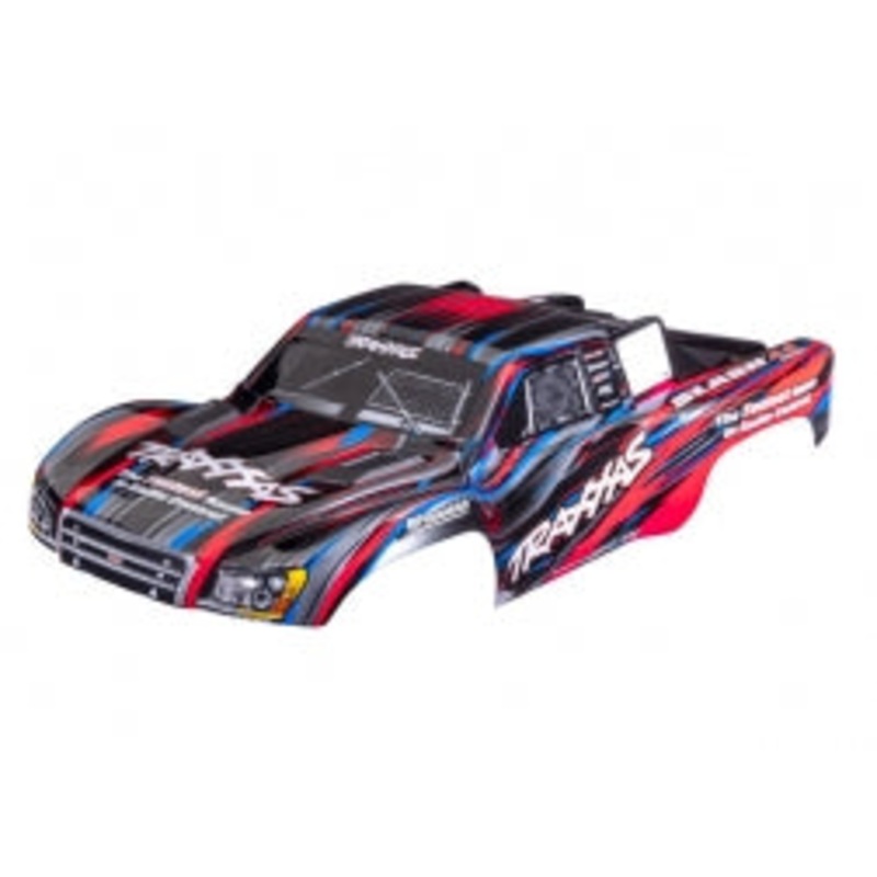 Traxxas Body, Slash 4X4, red