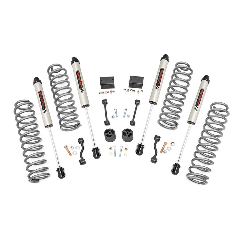 2.5 Inch Lift Kit | Coils | V2 | Jeep Wrangler Unlimited 4WD (2024)