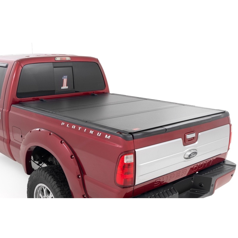 Hard Tri-Fold Flip Up Bed Cover | 6’10” Bed | Ford F-250/F-350 Super Duty (99-16)