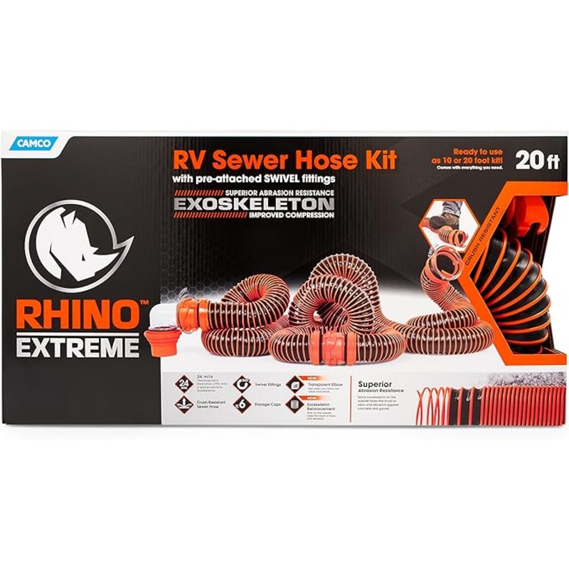 Rhino Extreme 20′ Foot Kit With Fittings MFG # 1218.1282