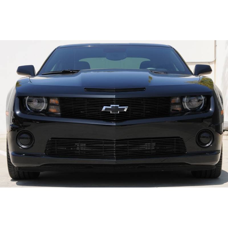 T-REX Grilles 25028B Black Aluminum Horizontal Bumper Grille Fits 2010-2013 Chevrolet Camaro
