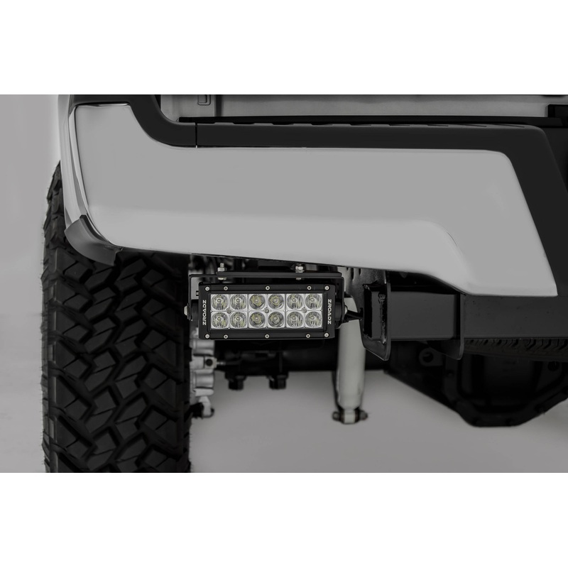 ZROADZ Z385471 Black Mild Steel Rear Bumper LED Bracket Fits 2017-2022 Ford F-250 F-350 F-450 F-550