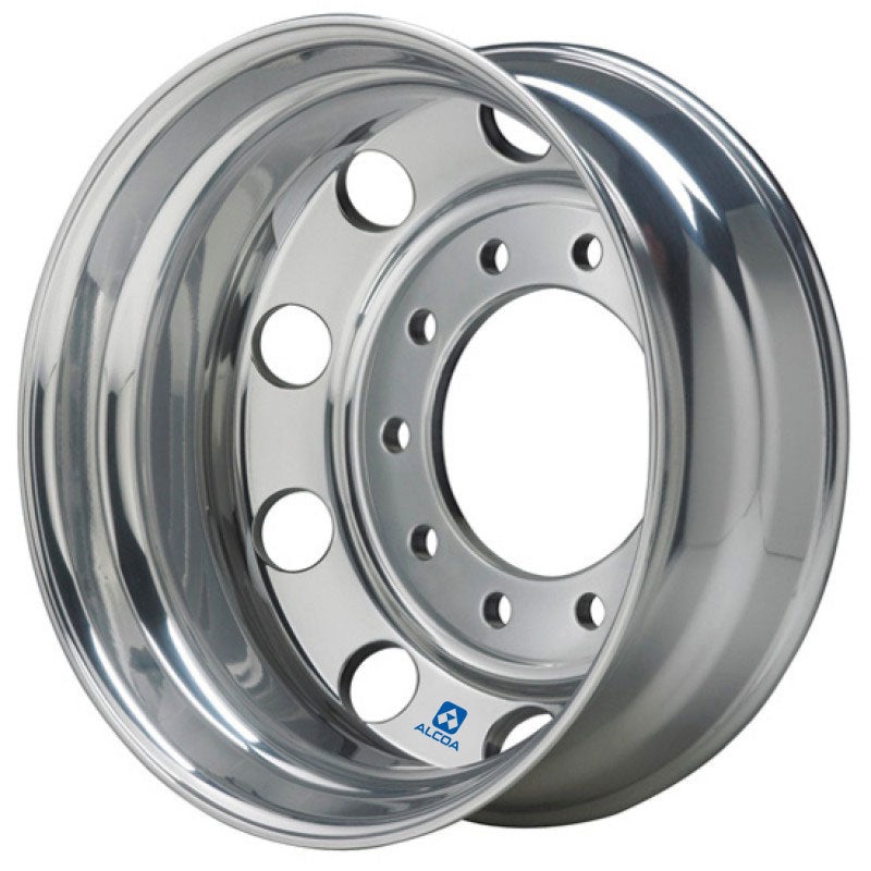 19.5×7.5 Alcoa 10x285mm Hub Pilot Mirror Polish Rear