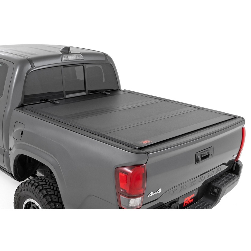 Hard Tri-Fold Flip Up Bed Cover | 5′ Bed | Toyota Tacoma 2WD/4WD (2016-2023)