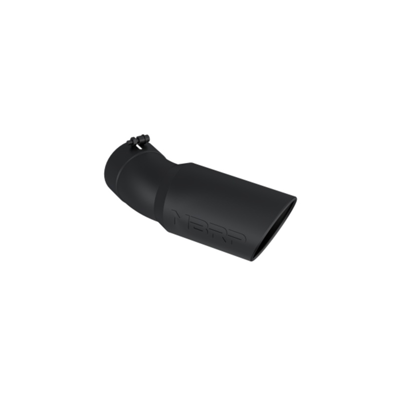 MBRP Tip, 6″ O.D. 5″ inlet, 15.5″ long, 30 degree bend, 2015-2025 Duramax 2500/3500 – Black