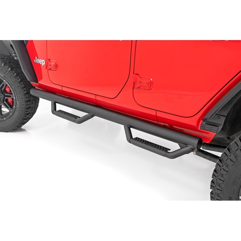 Nerf Steps | Wheel to Wheel | 4 Door | Jeep Wrangler Unlimited 4WD (18-24)