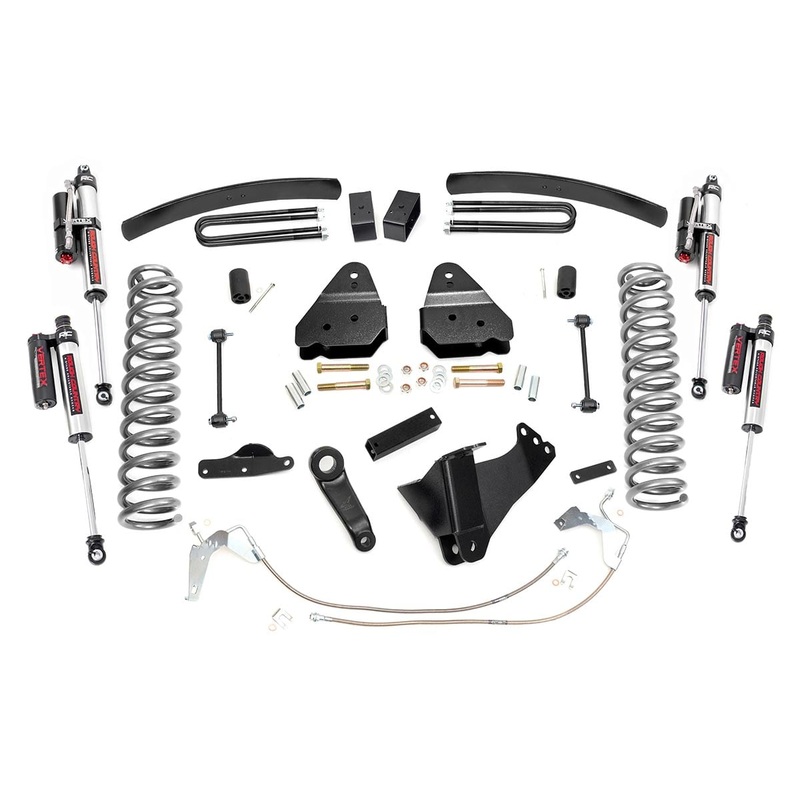 Rough Country 4.5 Inch Lift Kit W/O Overloads Vertex Fits Ford F-350 4WD 2008-2010