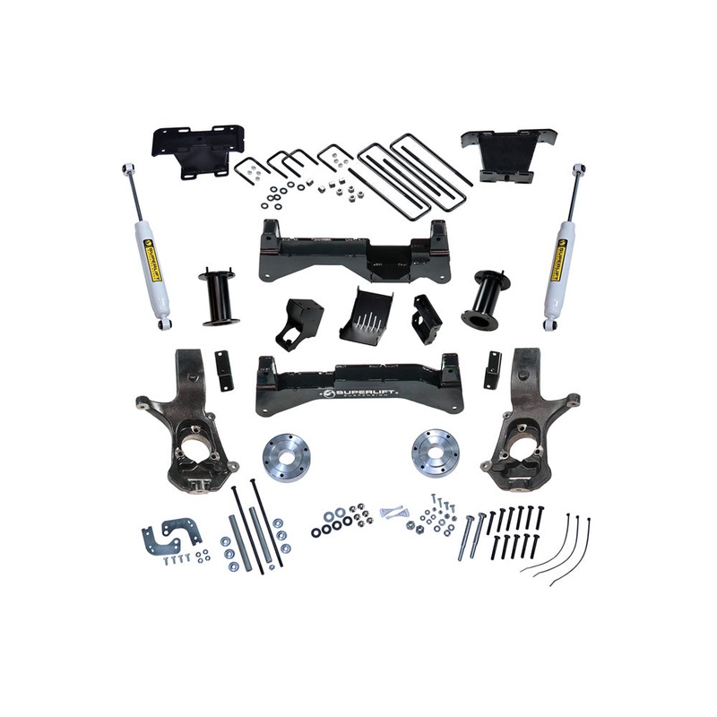 8″ Lift Kit-14-18 (19 Old Body) GM 1500 4WD w/OE Al or SS Ctrl Arms w/SL Rr Shks K899