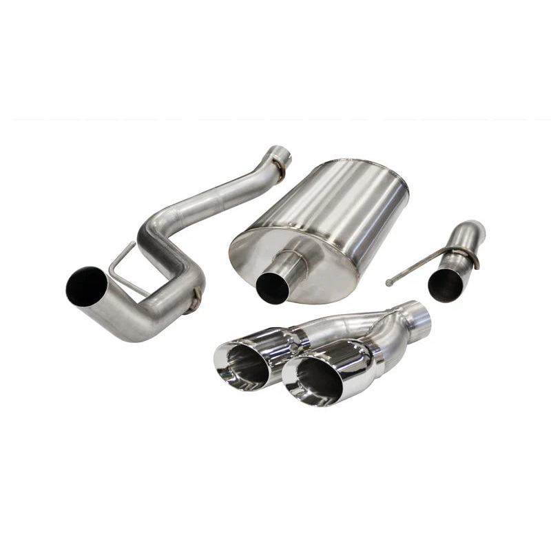 Corsa Performance – Sport / 3.0 in Cat-Back 4.0 Twin Tips | Ford F-150 2009-2010 5.4L, 4.6L, Raptor 5.4L