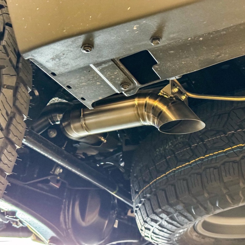 Nytop Titanium Axle Dump Exhaust for 4Runner (2025-2026)
