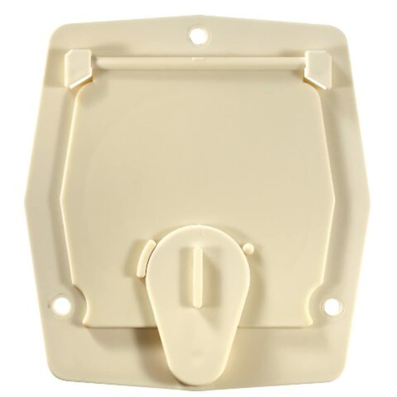 RV Designer Collection B142 Basic Cable Hatch Flat Sided