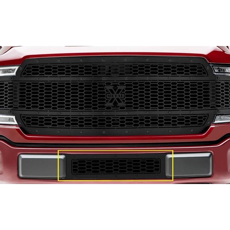 T-REX Grilles 7725891-BR Black Mild Steel Laser Cut Pattern Bumper Grille Fits 2018-2020 Ford F-150 Limited F-150 Lariat