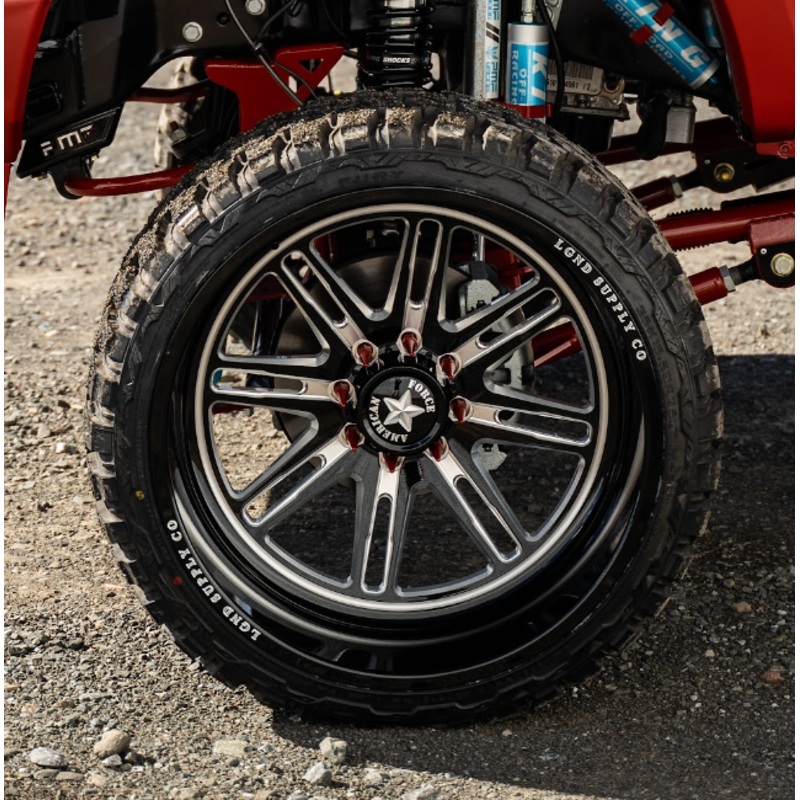 2022 Ford F350 Platinum Powerstroke – American Force Knight Concave Wheels Pre-Mounted on Fury Terra Grappler M/T Tires