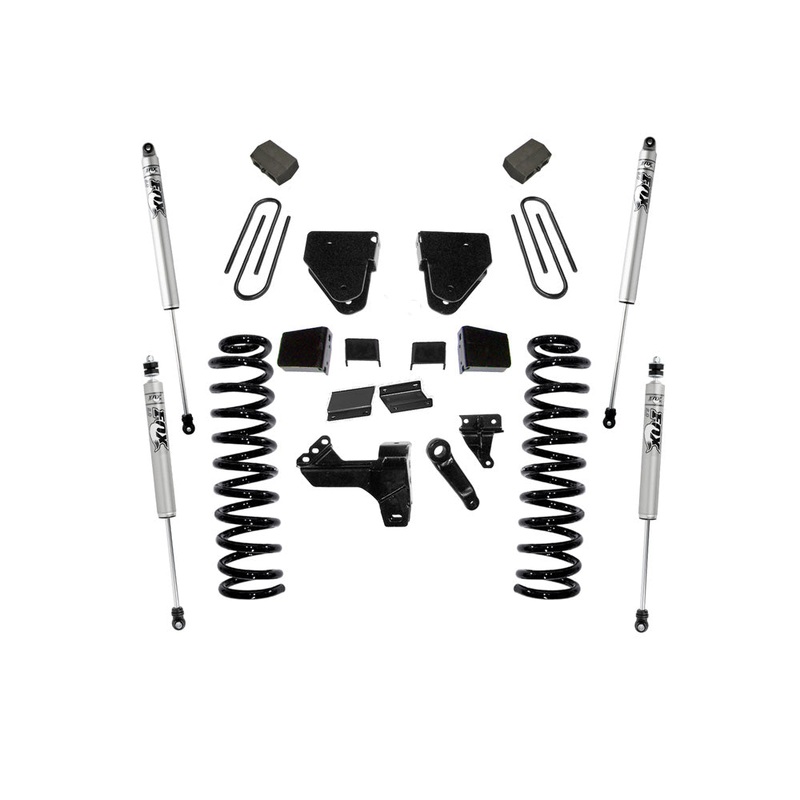 6″ Lift Kit w/ FOX Shocks – 11-16 F250/350 4WD Dsl w/o 4Link Arms w/o RadiusArms K878F