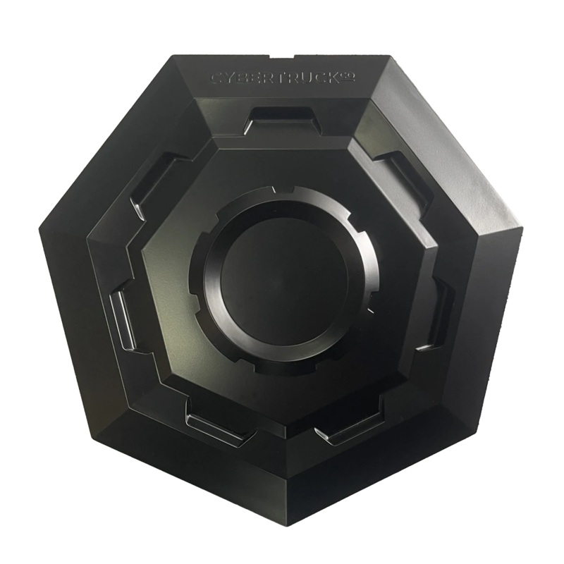 CYBERTRUCKCO 2024+ Tesla CyberTruck Snap-on Wheel Caps for Cyber Wheels (Set of 4pcs)