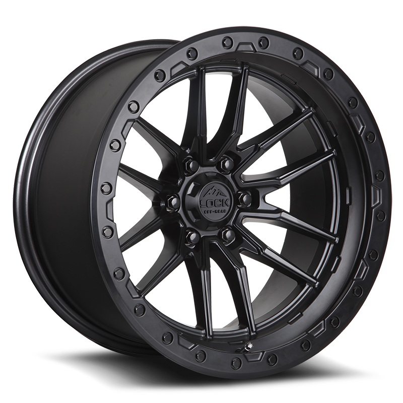 Lock Off-Road Krawler Wheel (Matte Black)