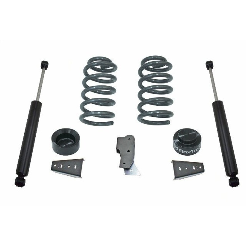 Maxtrac Suspension 902445 Suspension Lift Kit Component (3In Coils, 1.5In Spacers, Track/Sway Brkts, Maxtrac Shocks 2800Ll)