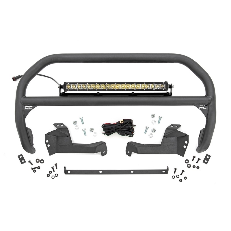 Nudge Bar | 20 Inch Chrome Single Row LED | Ford Bronco Sport 4WD (2021-2024)