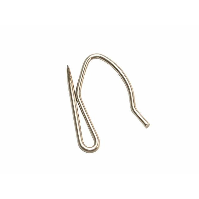 RV Designer A113 Stainless Steel Drape Hook, 14 Per Pack, Window Covering Hardware