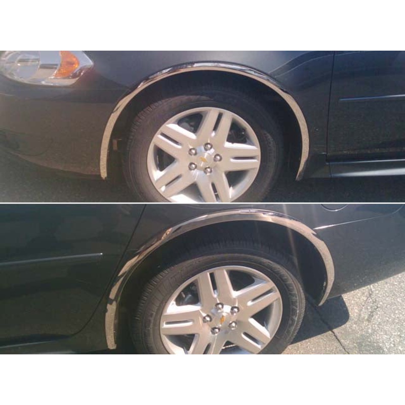 Stainless Steel Fender Trim 4Pc For Chevrolet Impala