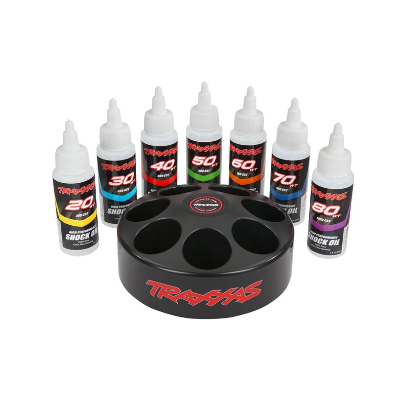 Traxxas shock oil set, w/carousel