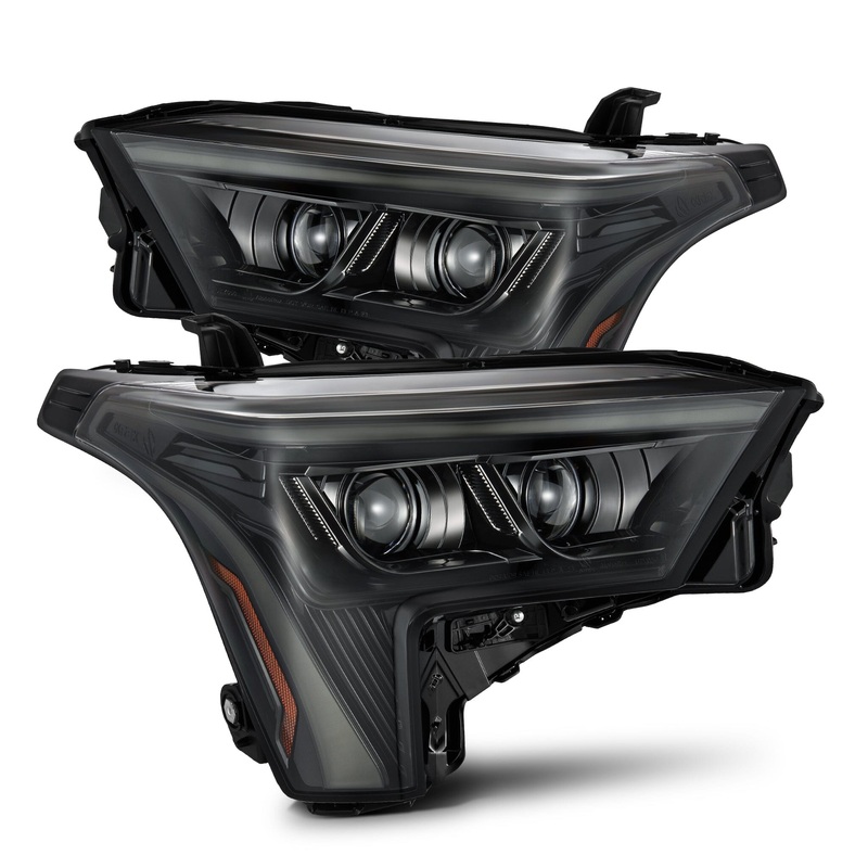ALPHAREX 2022-2024 Toyota Tundra/Sequoia LUXX-Series LED Projector Headlights Alpha-Black